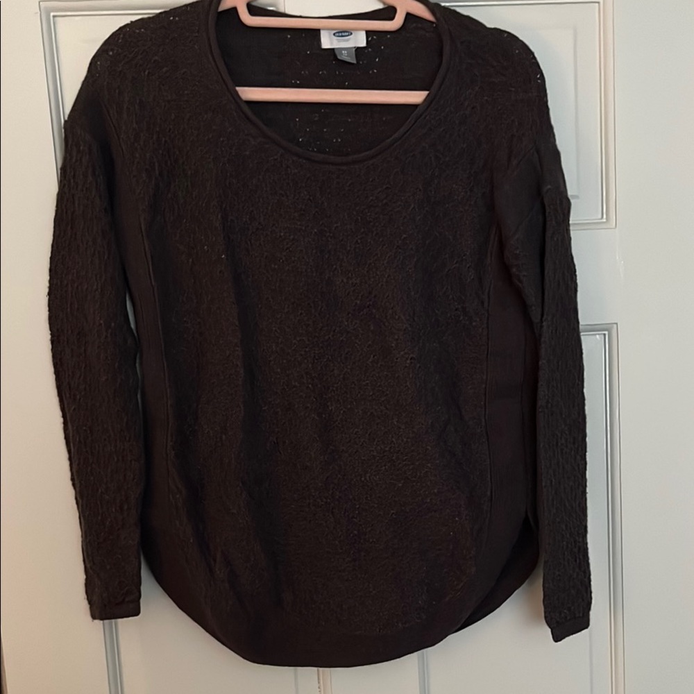 Eggplant Purple Long Sleeve Sweater